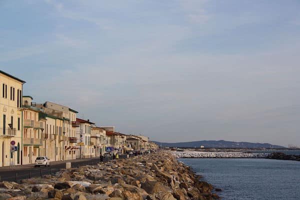 Lungomare di Marina di Pisa